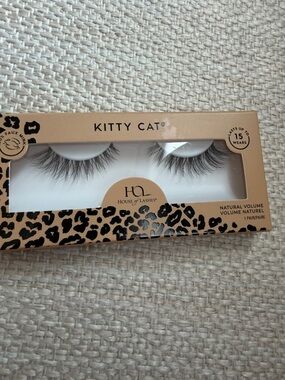 House of Lashes Kitty Cat Faux Mink Lashes - Beige Leopard Box